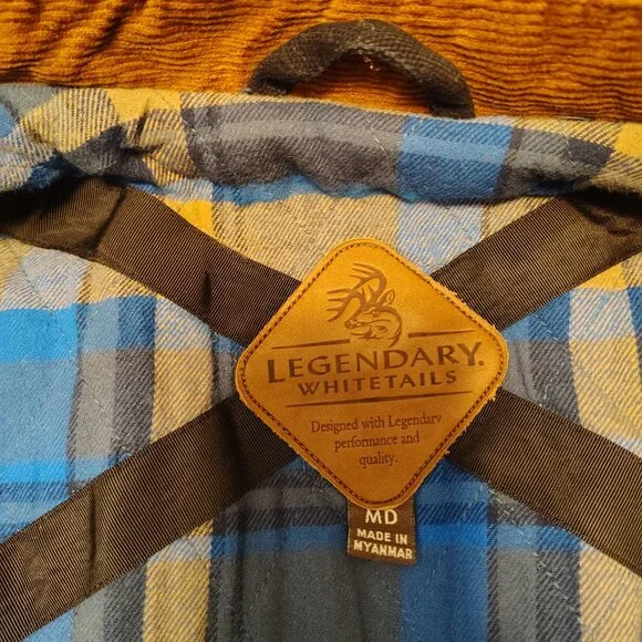Legendary Whitetails Men's Concealed Carry Hideout Flannel Canvas Lined Jacket - Picture 5 of 6